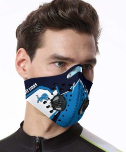 Detroit Lions Football N95 Filter Face Mask Detroit Lions Football N95 Filter Face Mask