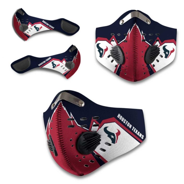 Houston Texans Football N95 Filter Face Mask