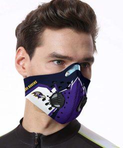 Baltimore Ravens Football N95 Filter Face Mask Baltimore Ravens Football N95 Filter Face Mask