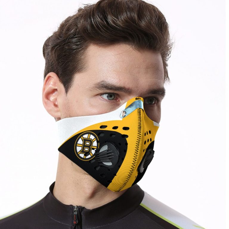 Boston Bruins Ice Hockey N95 Filter Face Mask