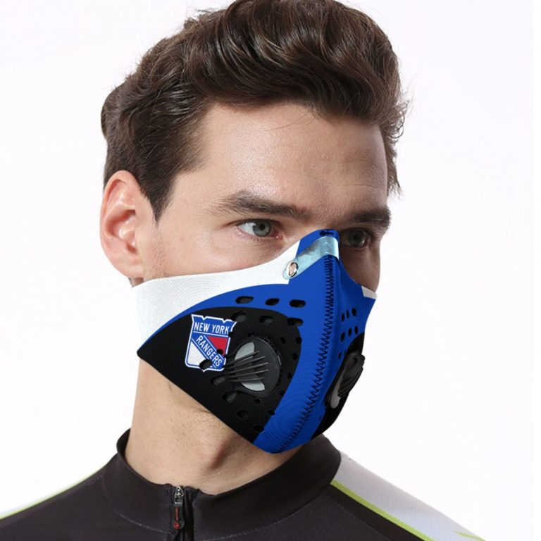 New York Rangers N95 Filter Face Mask