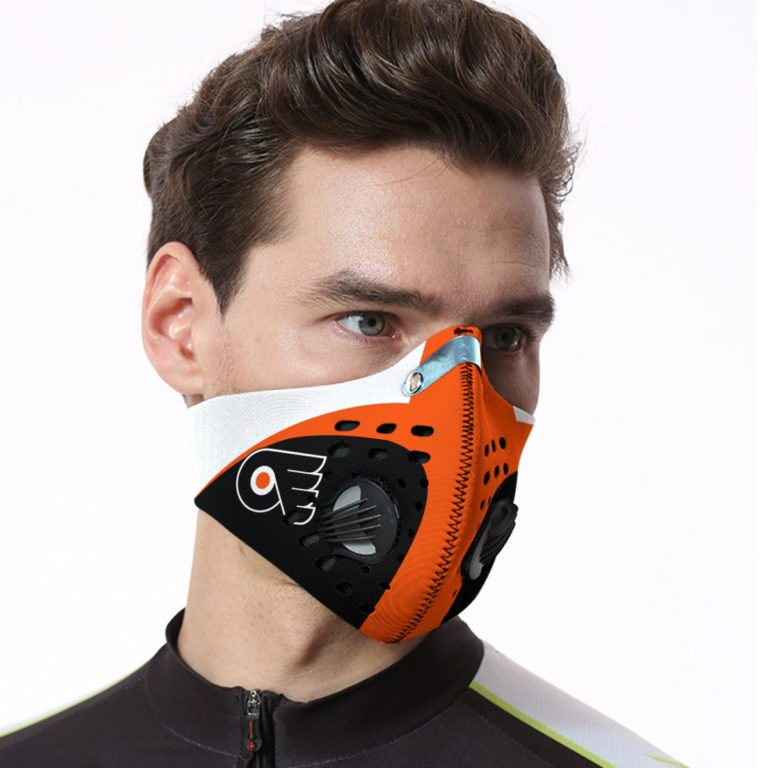 Philadelphia Flyers Ice Hockey N95 Filter Face Mask