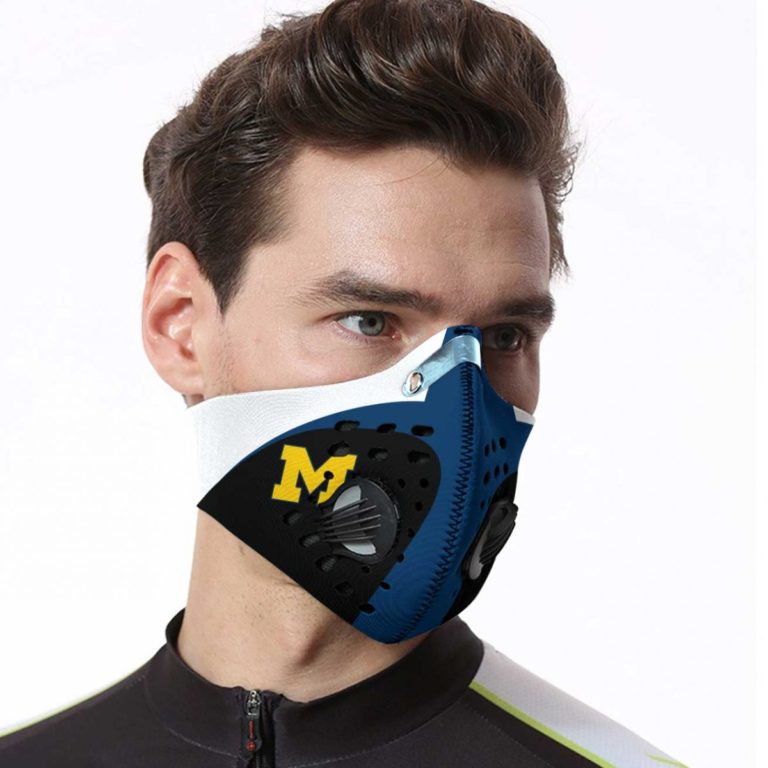 Michigan Wolverines N95 Filter Face Mask