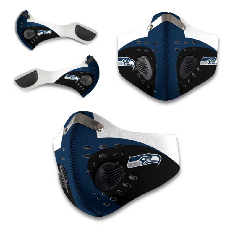 Seattle Seahawks Team N95 Filter Face Mask