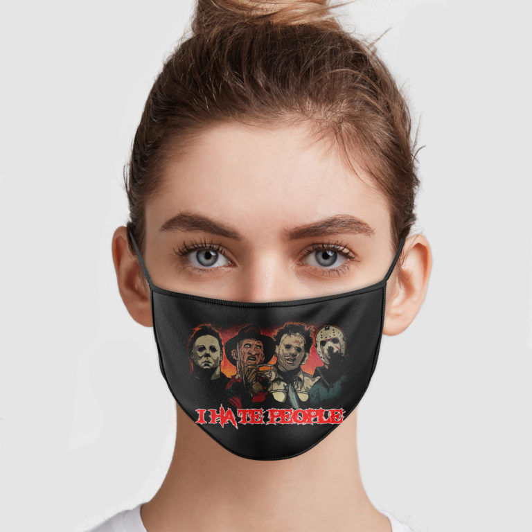 Michael Myers Jason Voorhees I Hate People Face Mask
