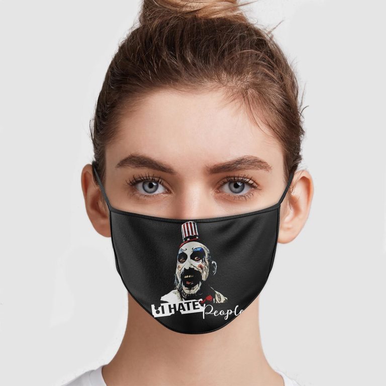 Captain Spaulding – I Hate People Face Mask