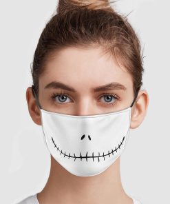 Nightmare Before Christmas Jack Skellington Face Mask