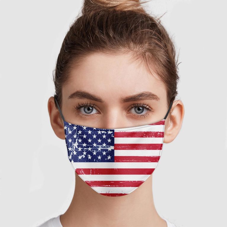 American Flag Face Mask