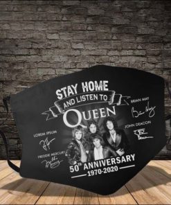 Stay Home and Listen to Queen PM2.5 Filter Face Mask