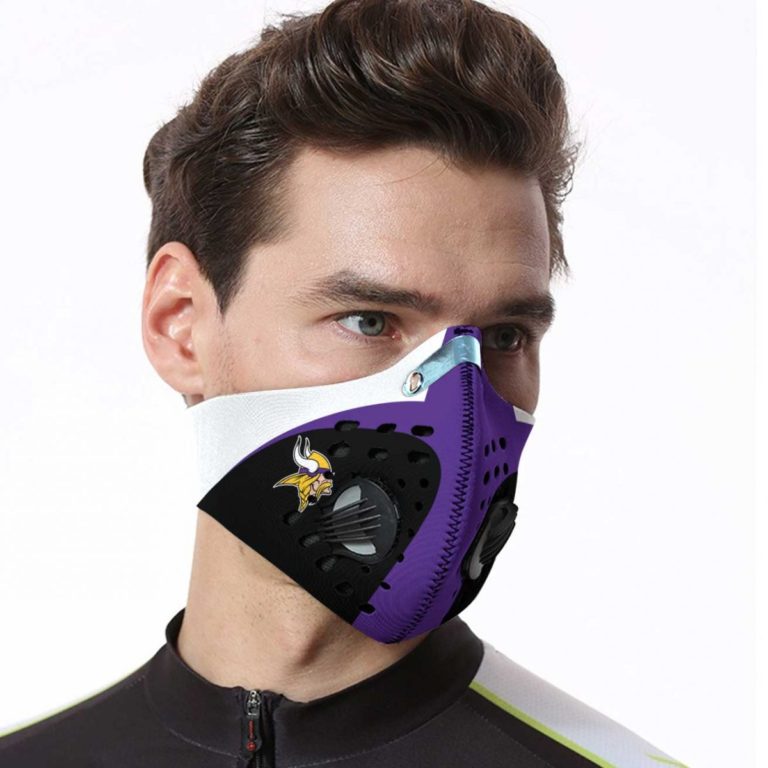 Minnesota Vikings Football N95 Filter Face Mask