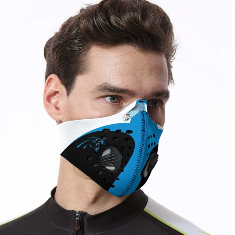 Carolina Panthers N95 Filter Sheet Face Mask