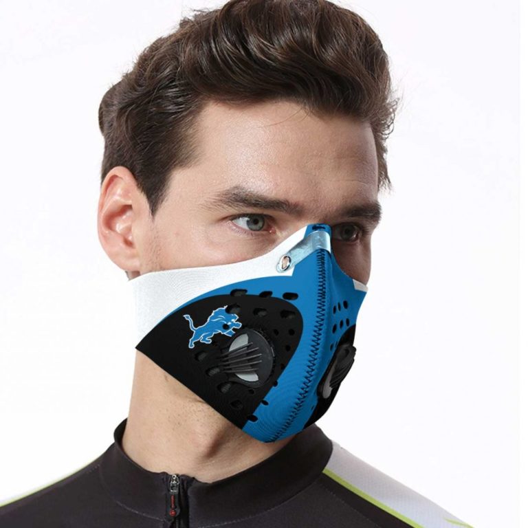 Detroit Lions N95 Filter Face Mask