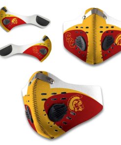 USC Trojans Football N95 Filter Sheet Face Mask USC Trojans Football N95 Filter Sheet Face Mask