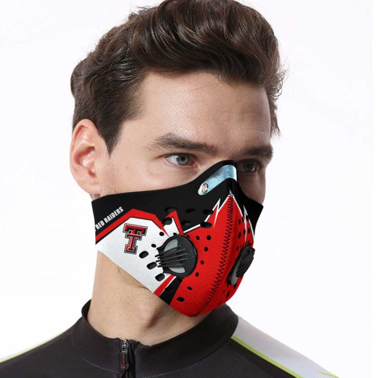 Texas Tech Red Raiders N95 Filter Face Mask