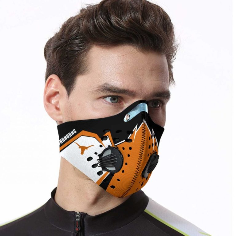 Texas Longhorns N95 Filter Face Mask