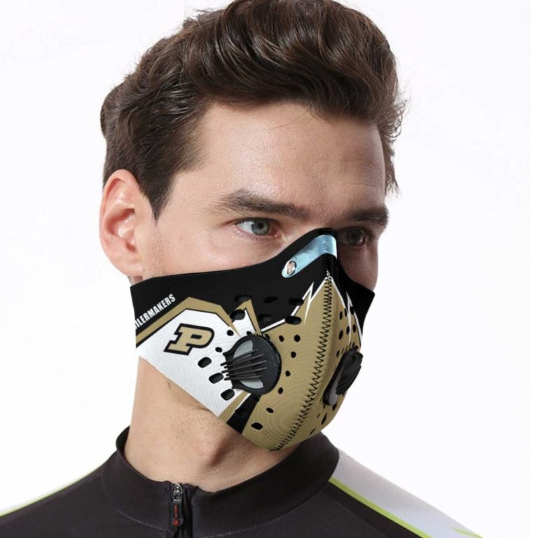 Purdue Boilermakers N95 Filter Face Mask
