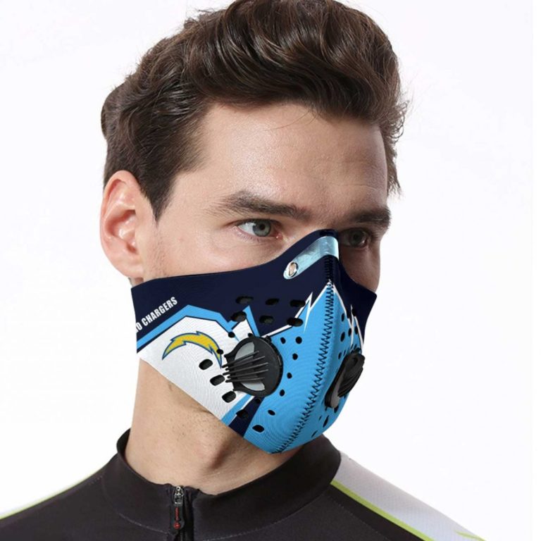 San Diego Chargers N95 Filter Face Mask