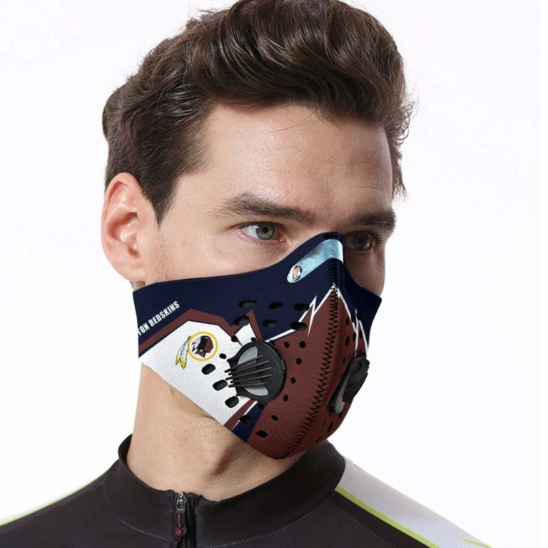 Washington Redskins N95 Filter Face Mask