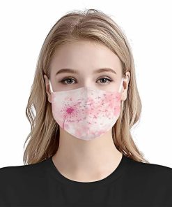 Breast Cancer Awareness Never Give Up Face Mask