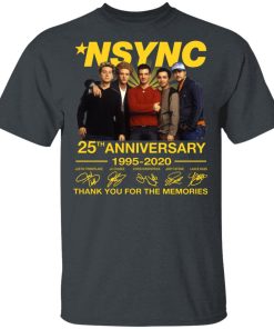 Nsync 25th Anniversary 1995 2020 Signature