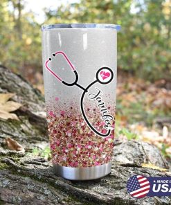 Personalized Name F-Bomb Nurse I Sprinkle That Shit Like Confetti 20oz Tumbler