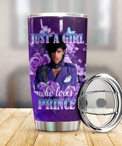 Personalized Just A Girl Who Loves Prince 20oz Tumbler