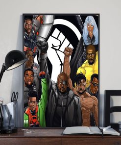 Avenger Black Lives Matter Poster & Canvas
