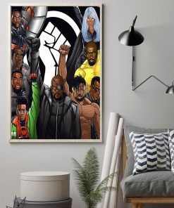 Avenger Black Lives Matter Poster & Canvas Avenger Black Lives Matter Poster & Canvas