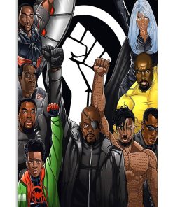 Avenger Black Lives Matter Poster & Canvas