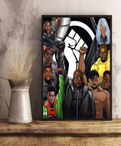 Avenger Black Lives Matter Poster & Canvas