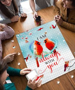 Cardinal I Am Always With You Jigsaw Puzzle Cardinal I Am Always With You Jigsaw Puzzle