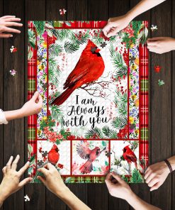 Cardinal I’m Always With You Jigsaw Puzzle Cardinal I’m Always With You Jigsaw Puzzle