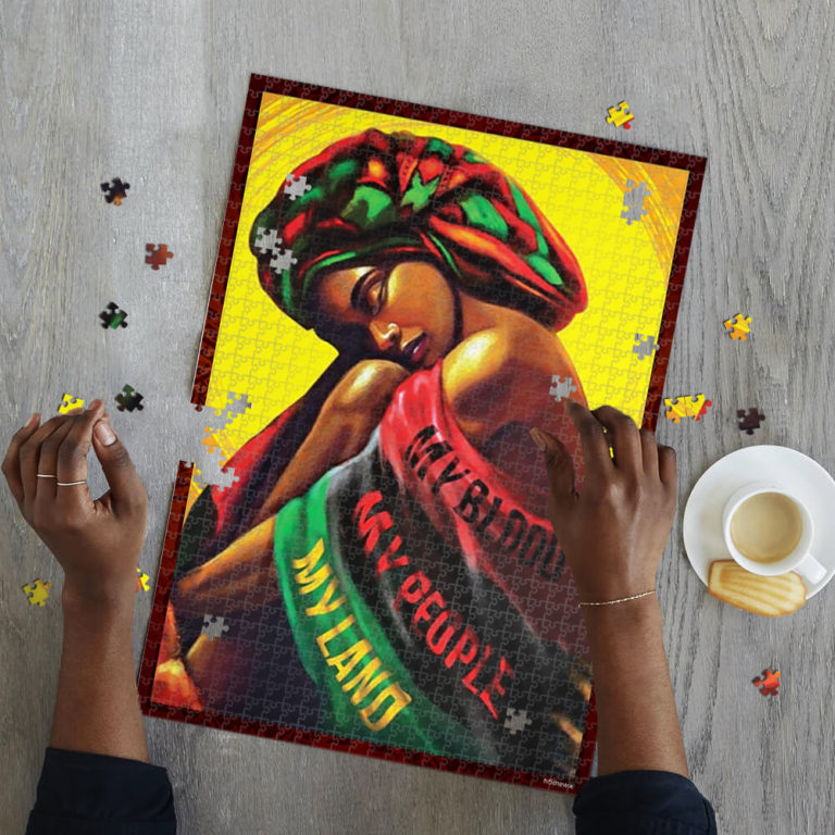 My Blood My People My Land Jigsaw Puzzle