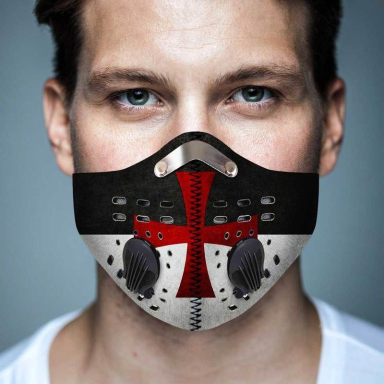 Knights Templar N95 Filter Face Mask
