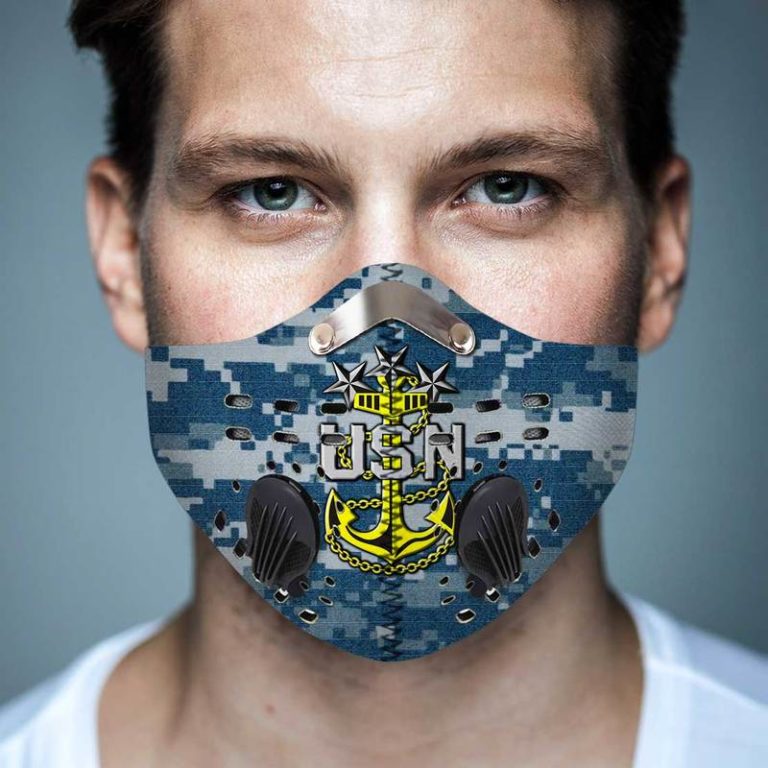 US Navy Chiefs N95 Filter Face Mask