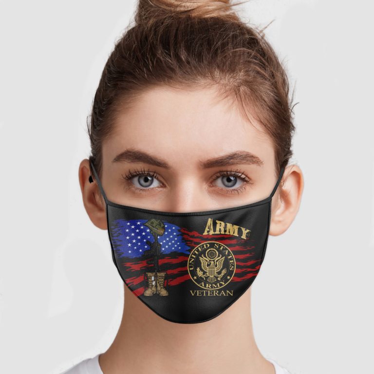 US Army Veteran Face Mask