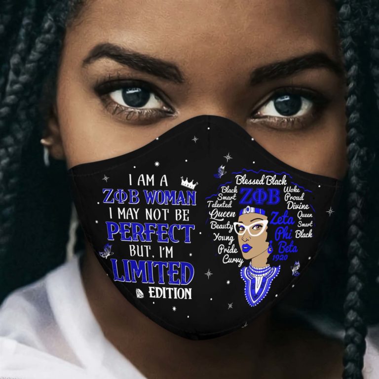 I’m a Zeta Woman Face Mask