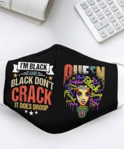 Im Black Queen Face Mask