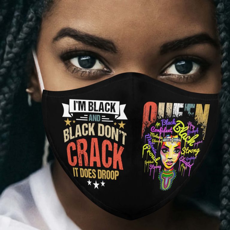 Im Black Queen Face Mask