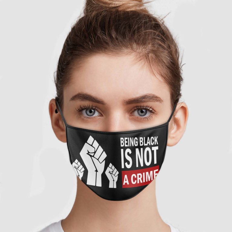 Being Black Is Not Crime Face Mask
