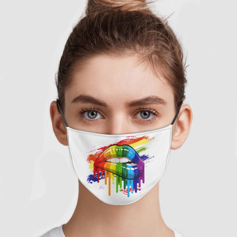 LGBT Sexy Lips Face Mask