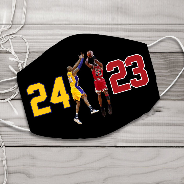 Kobe Bryant and Michael Jordan Face Mask