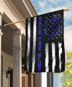 Back The Blue Flag | Garden Flag