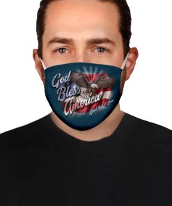God Bless America Land That I Love Face Mask