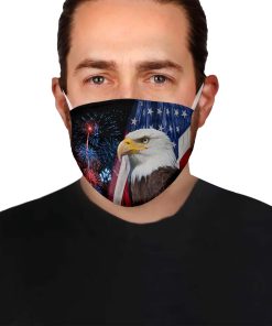 Bald Eagle US Flag 4th of July Firework