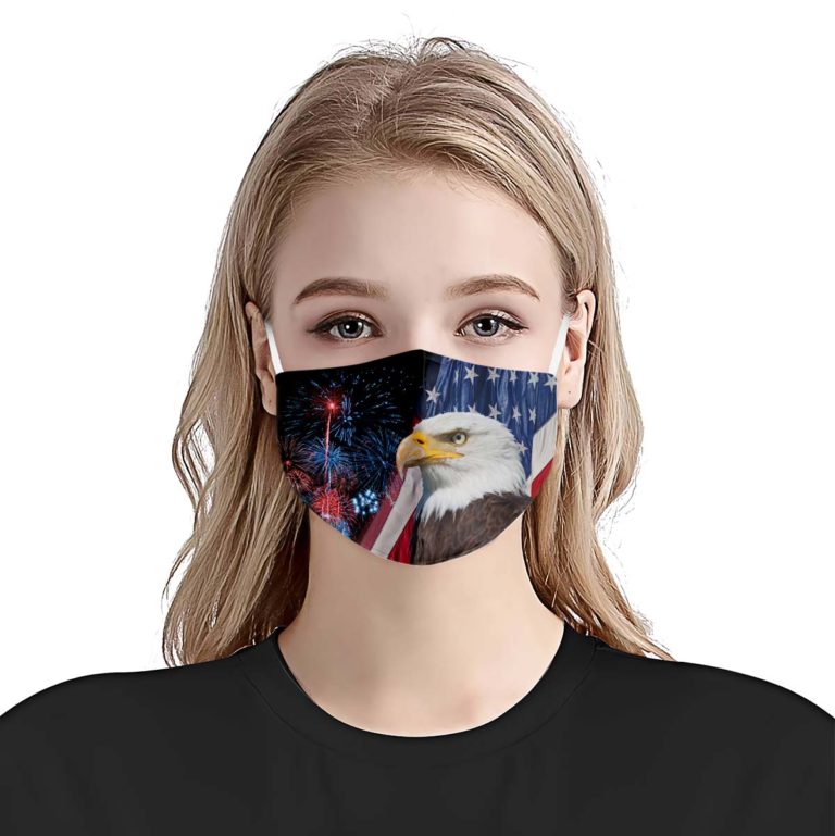 Bald Eagle US Flag 4th of July Firework