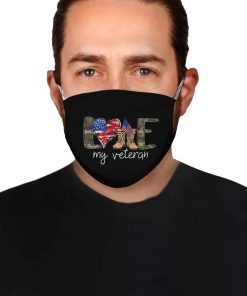 Love My Veteran Face Mask