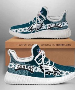 Philadelphia Eagles Football Sneaker Philadelphia Eagles Football Sneaker