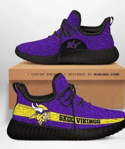 Minnesota Vikings Football Skol Vikings Sneakers