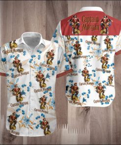 Captain Morgan Hawaiian Shirt Captain Morgan Hawaiian Shirt